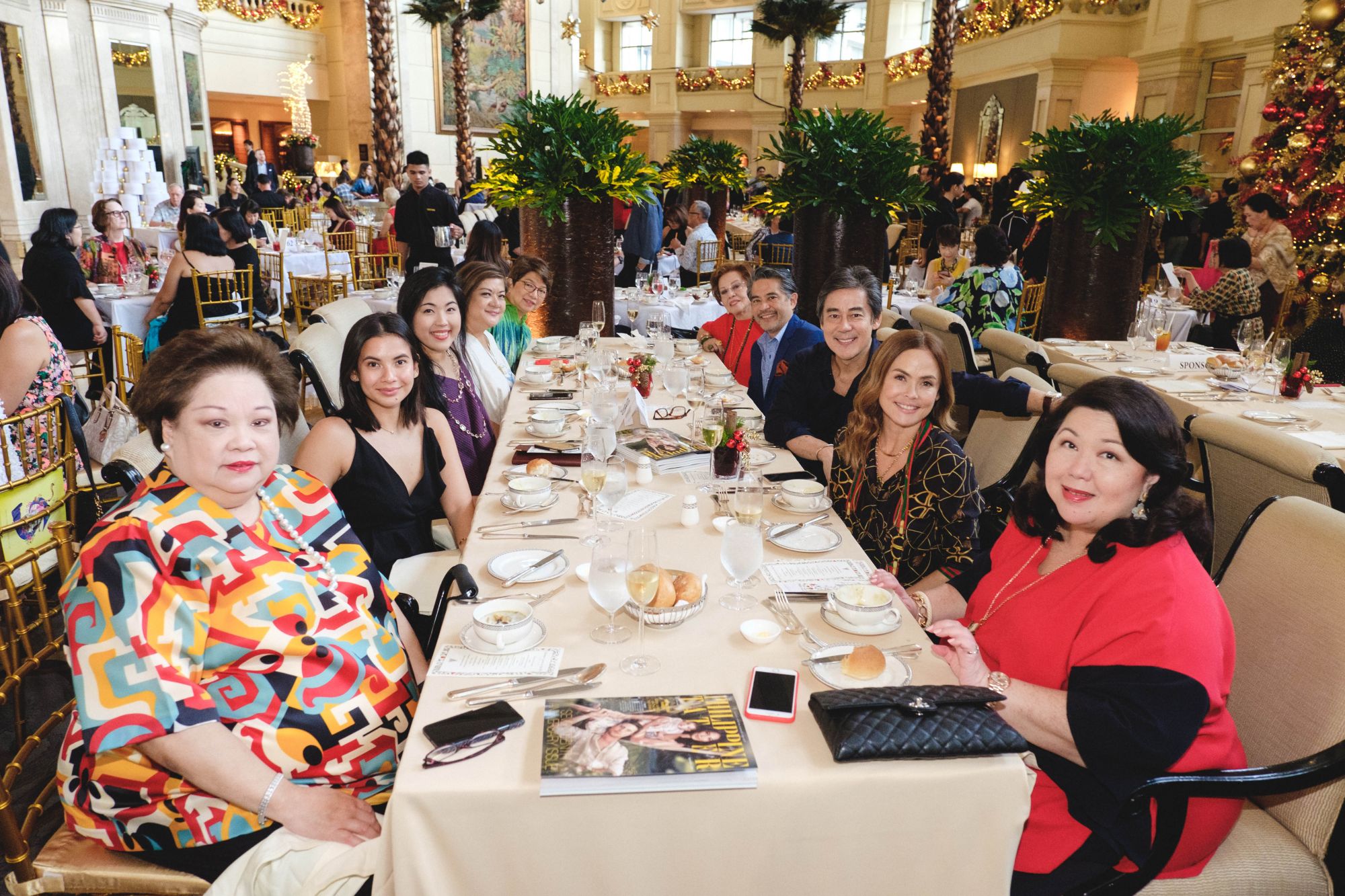 Renna Angeles, Monica Dizon, Isabel Francisco, Reena Francisco, Chit Juan, Patsy Francisco,Dr. Randy Francisco, Raul Francisco, Joanna Preysler-Francisco & Irene Martel-Francisco