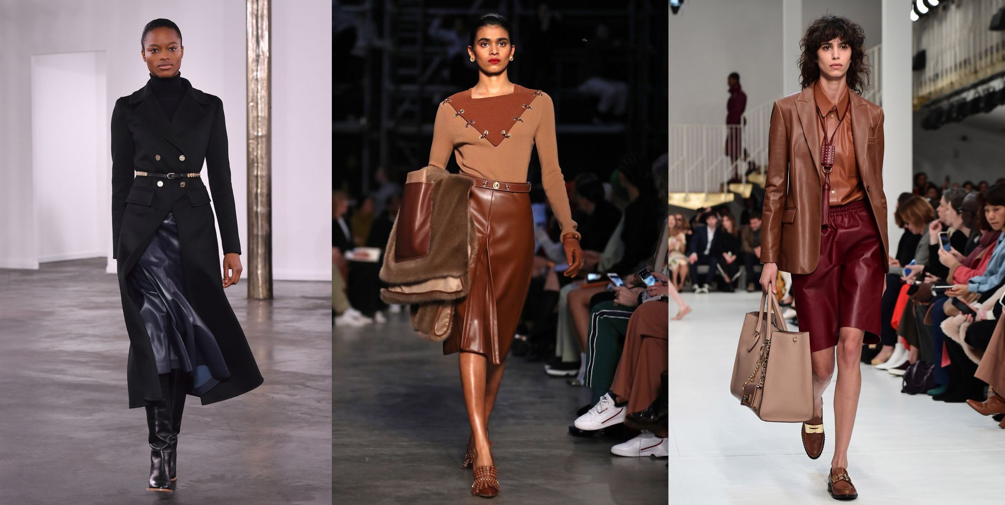 A model walks the runway at the Gabriela Hearst Fall/Winter 2019 fashion show during New York Fashion Week on February 12, 2019 in New York City. (Photo by Angela Weiss / AFP)