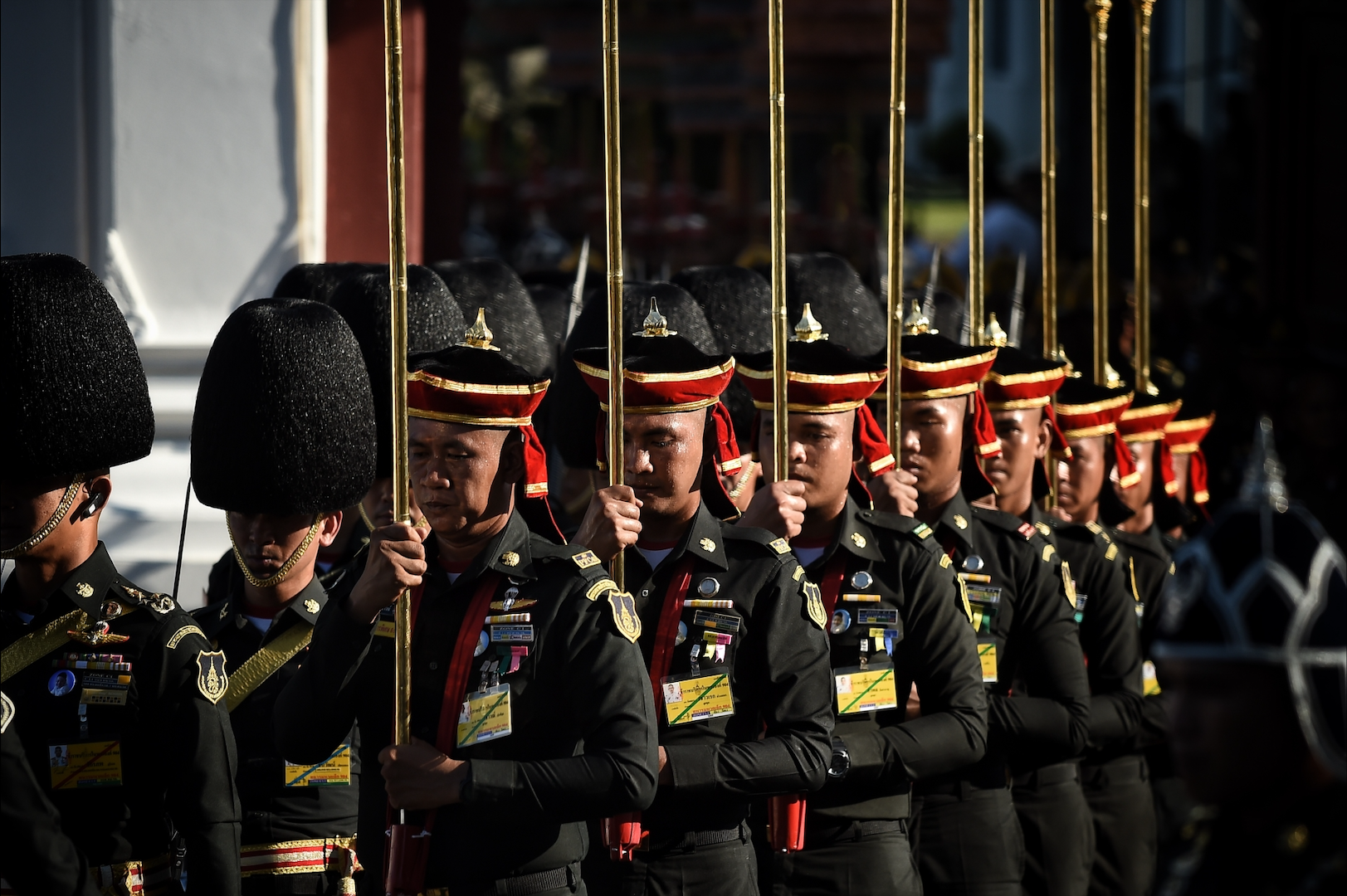 Pomp and Tradition Mark Rehearsal For Thai King's Coronation