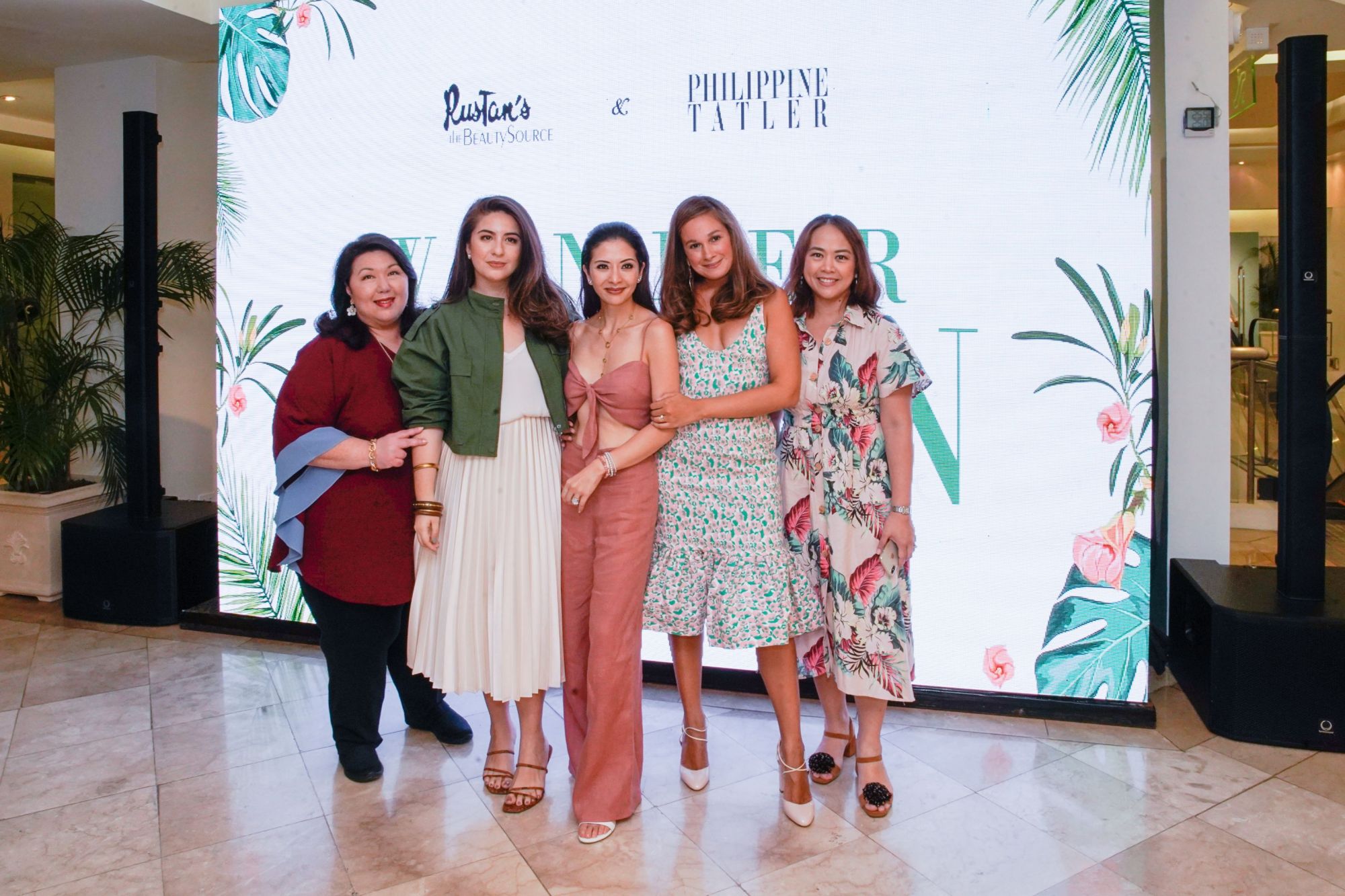 Irene Martel Francisco, Cat Arambulo-Antonio, Vania Romoff, Georgia Schulze-del Rosario, Jackie Avecilla