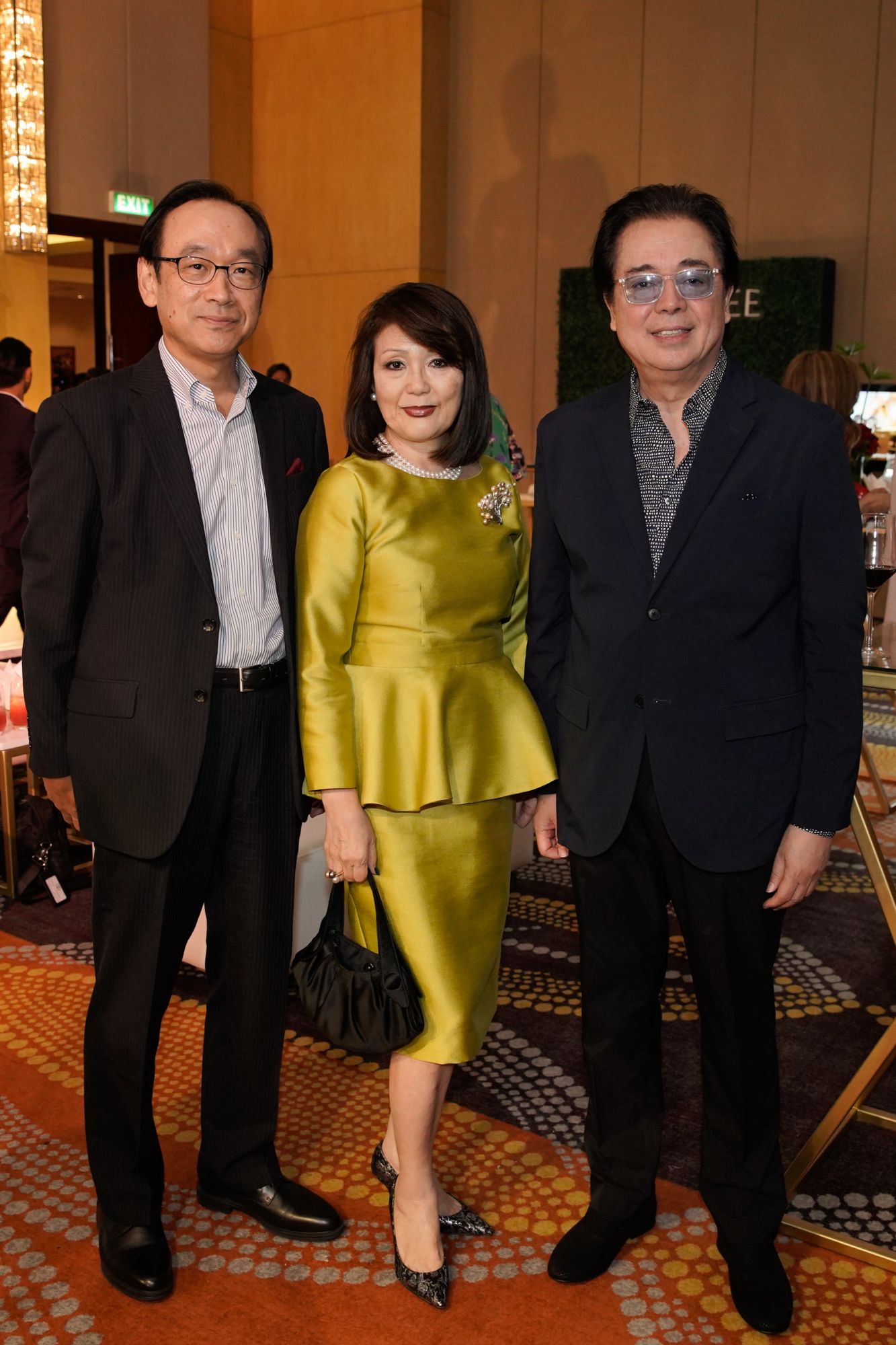 Amb Koji and Ihoko Haneda and RJ Jacinto