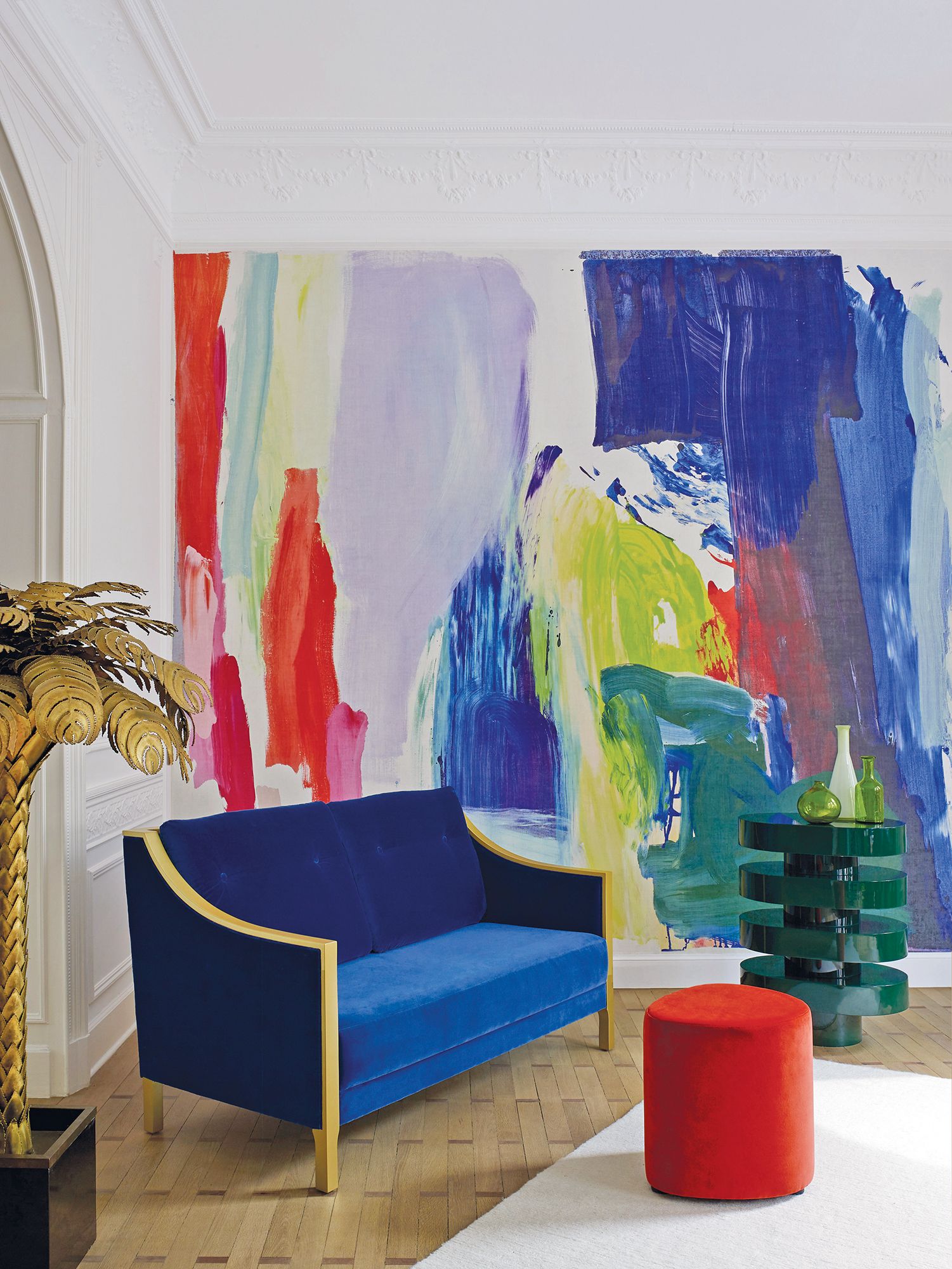 Pierre Frey Karma wallpaper, www.pierrefrey.com