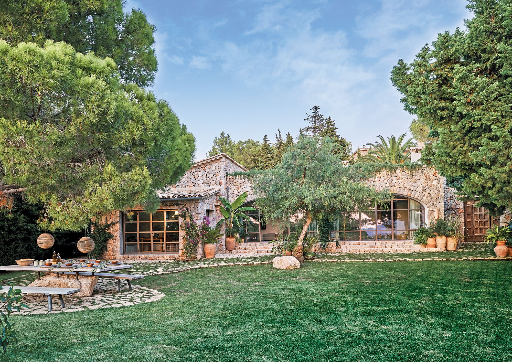 Home Tour: This Idyllic Holiday Home In Mallorca Pairs Modern Minimalism With Rustic Charm
