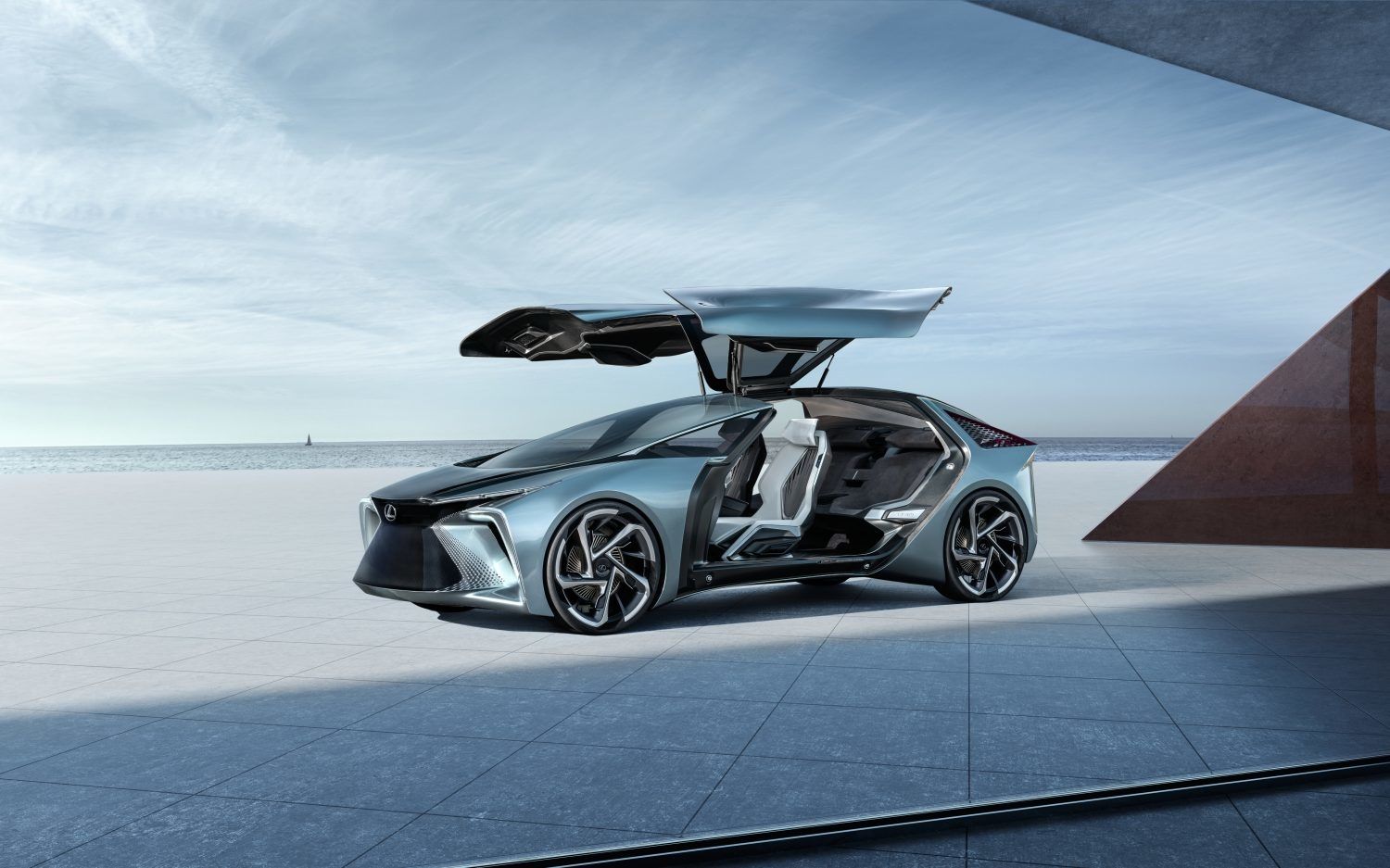 Lexus's EV Future May Look To In-Wheel Motors, Onboard Drone Support