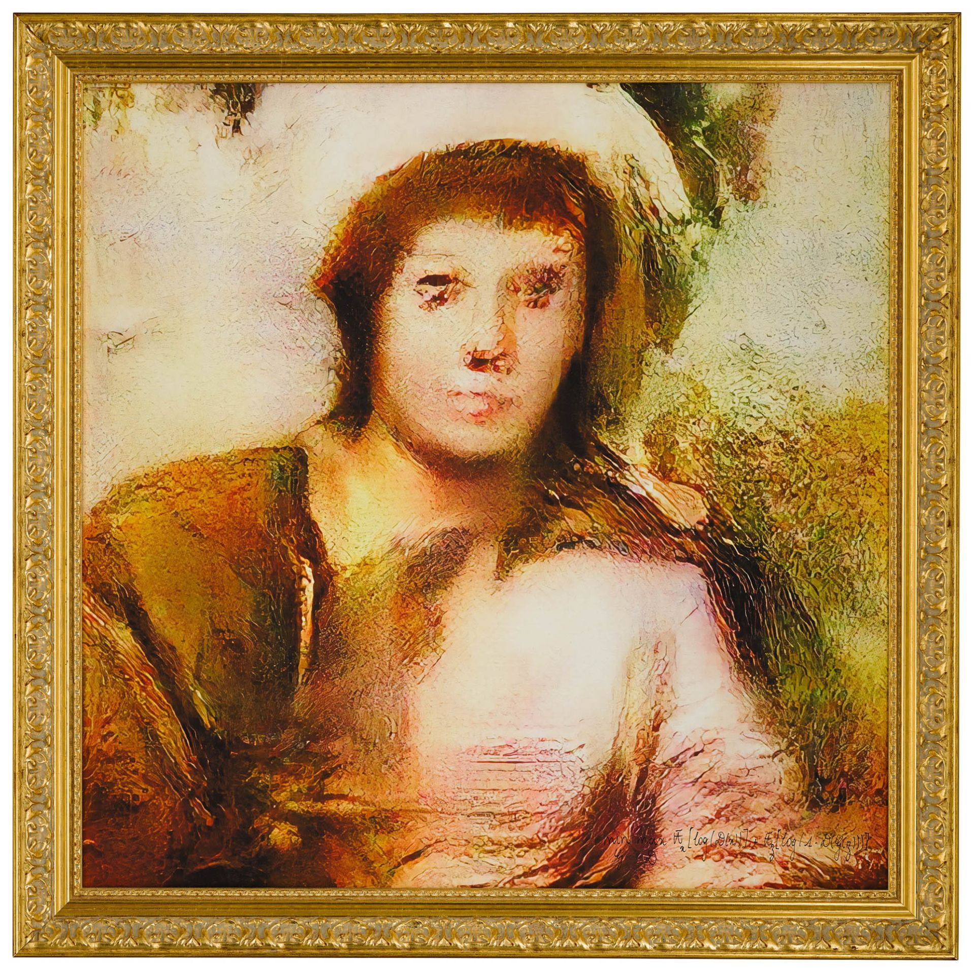 LA BARONNE DE BELAMY by Obvious © Courtesy of Sotheby's