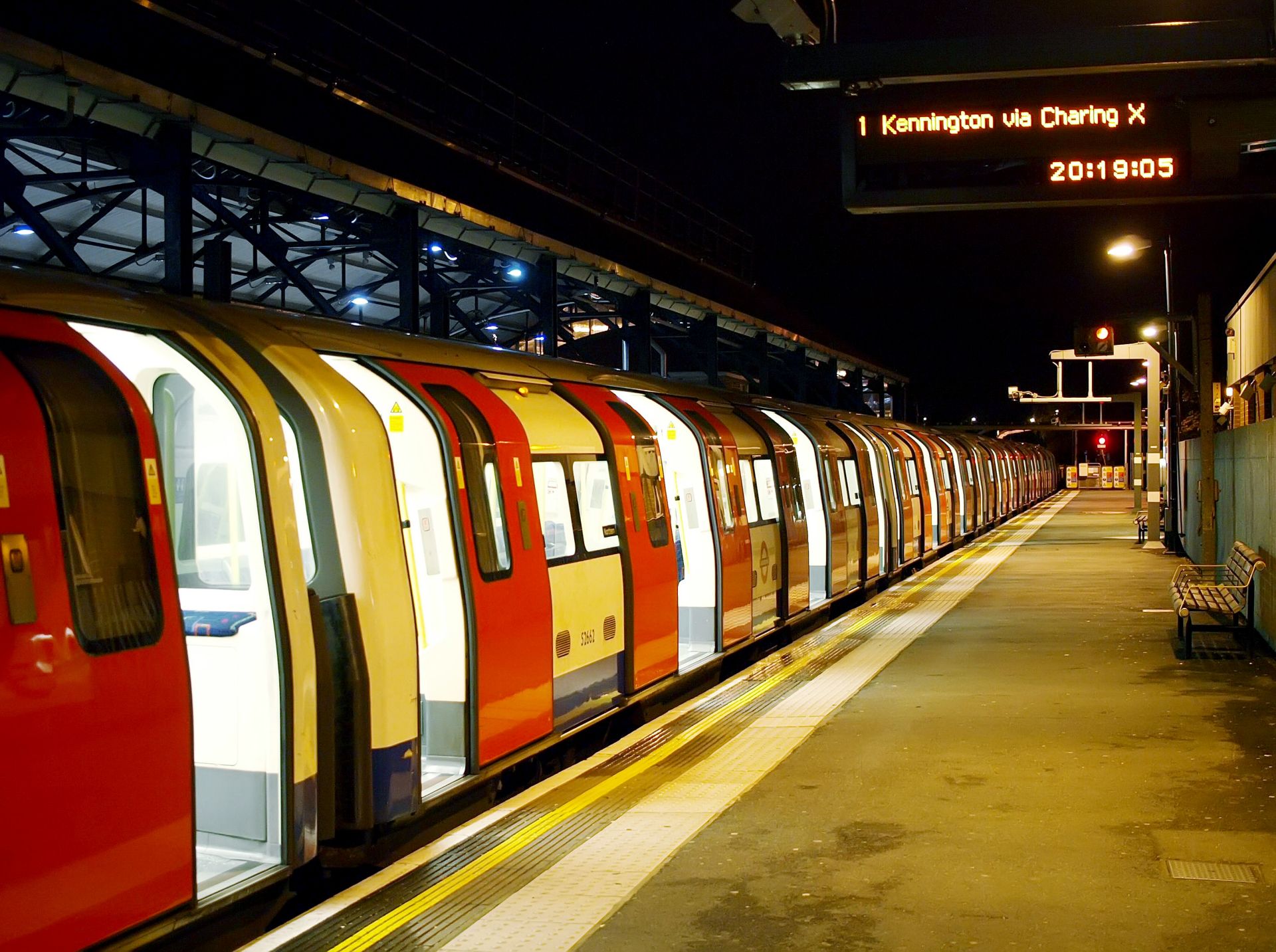 A new exhibit at the London Transport Museum allows visitors to see another side to the Tube and its history. © AFP PHOTO/MAX NASH