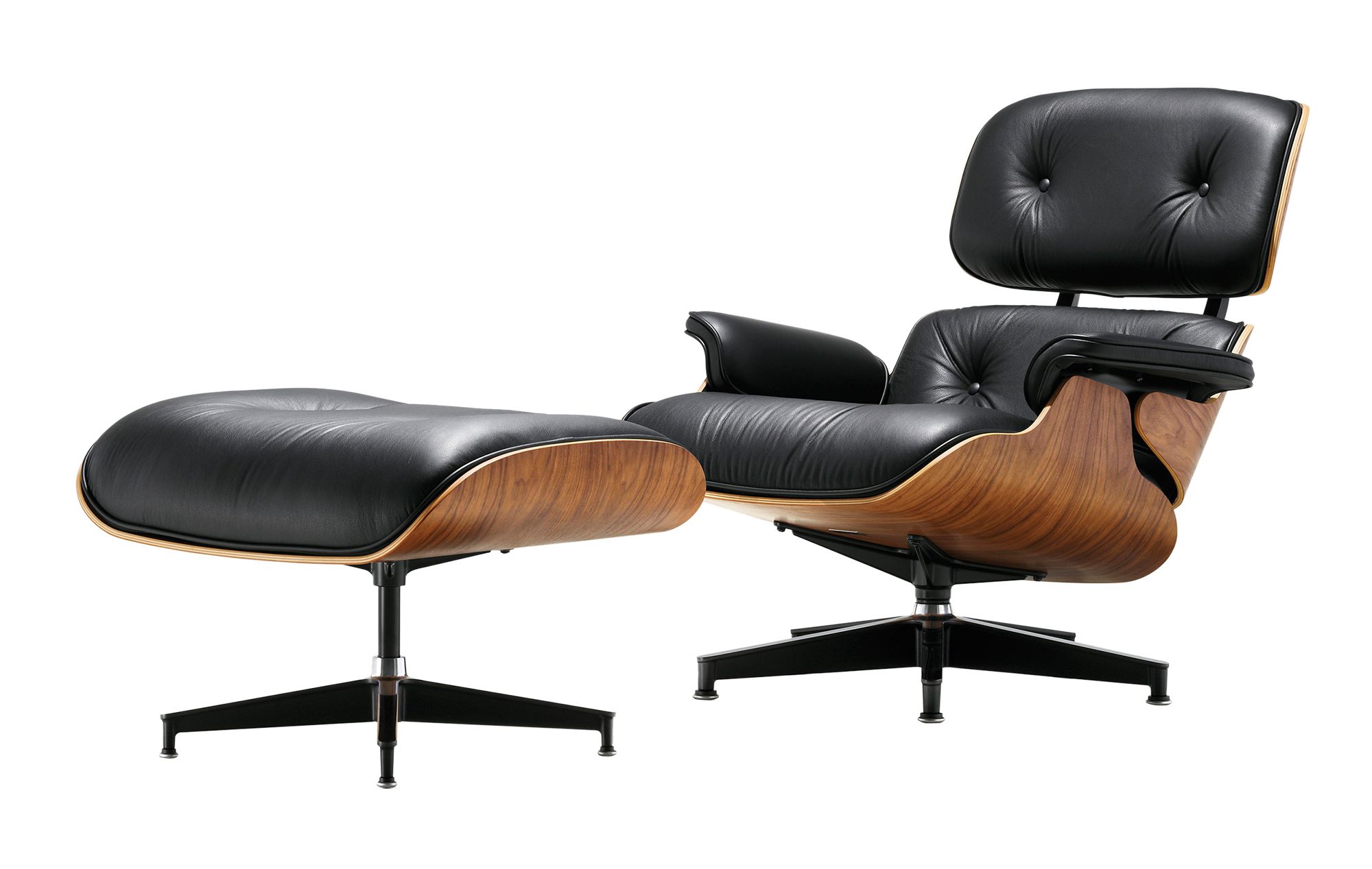A true icon of timeless furniture design, the Eames lounge chair and Ottoman set is perfect for relaxing in at home. Available at CWC Interiors.