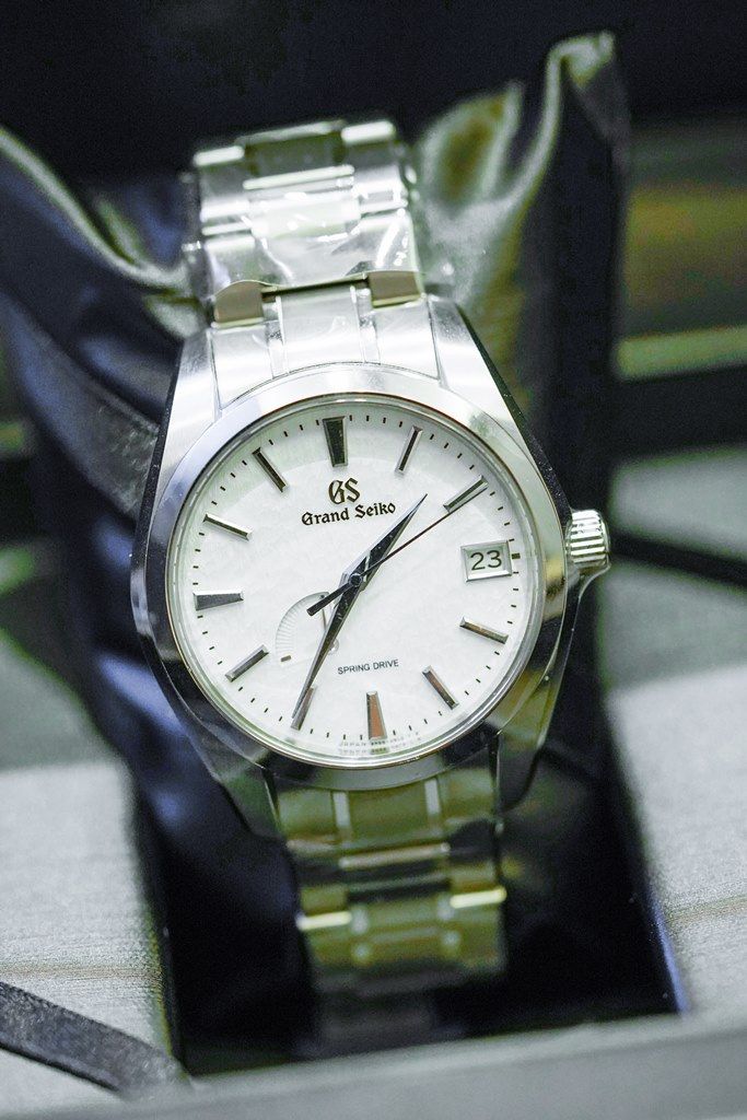 The spotlight shone especially on the four Grand Seiko anniversary pieces that were showcased for the guests.