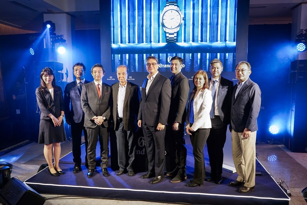 Ms. Hana Harada, Management Planing Department Asia II, Seiko Watch Corporation; Mr. Yasuki Fujita, Senior Manager for Management Planing, Department Asia II, Seiko Watch Corporation; Mr. Yoshikatsu Kawada, Director and Senior Vice President, Seiko Watch Corporation; Mr. Peter Yee, President Emeritus, Timeplus Corporation; Mr. Raymond Rodriguez, President, Lexus Manila, Inc.; Mr. Karl Dy, President, Timeplus Corporation; Mrs. Raissa D. Yam, Senior Vice President and Chief Finance Officer, Timeplus Corporati