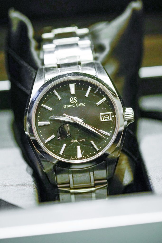 The spotlight shone especially on the four Grand Seiko anniversary pieces that were showcased for the guests.