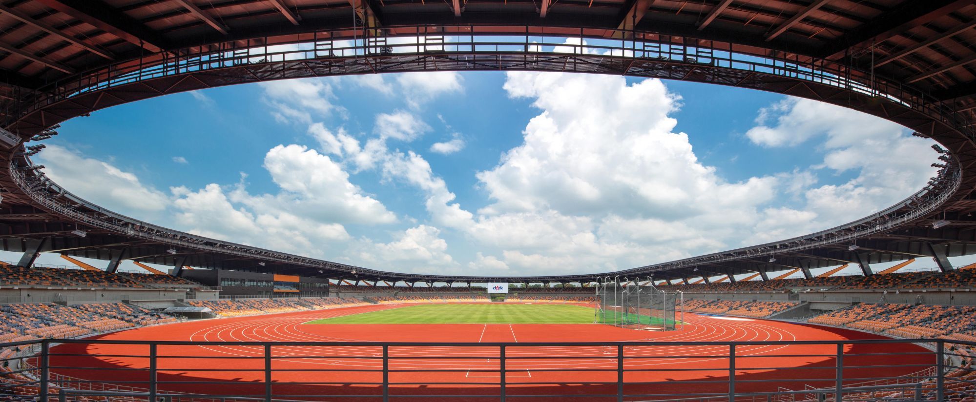 NEW CLARK CITY ATHLETICS STADIUM: Designed by Budji + Royal Architecture + Design primarily for the South East Asian Games 2019 | Photo: Tatler Philippines