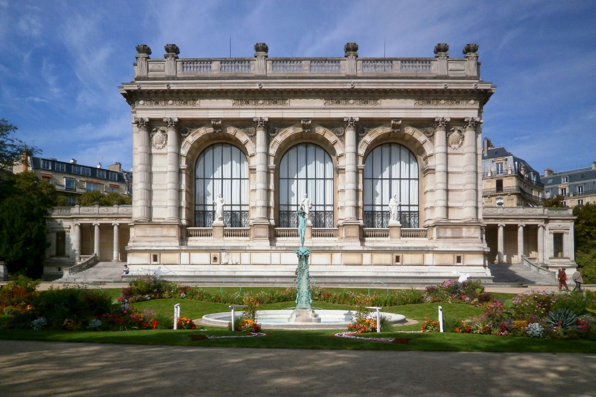 Paris, France - 23 September 2017: The Galliera palace was the residence of the Duchess of Galliera. It was built between 1878 and 1894 by the architect Leon Ginain in the 16th arrondissement of Paris.