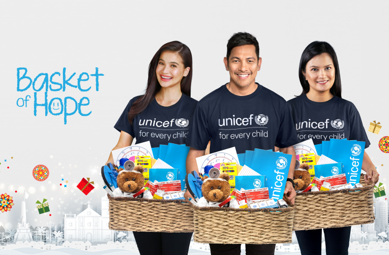 Anne Curtis, Daphne Oseña, and Gary Valenciano Present Basket Of Hope: UNICEF's 2020 Fundraising Campaign