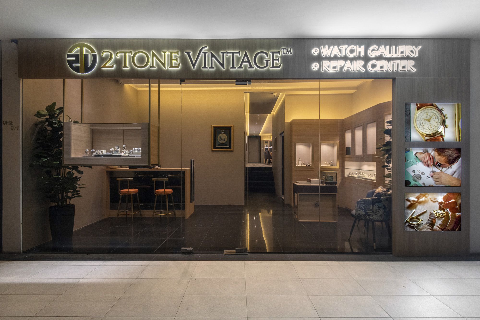 2ToneVintage Watch Boutique Opens In Singapore