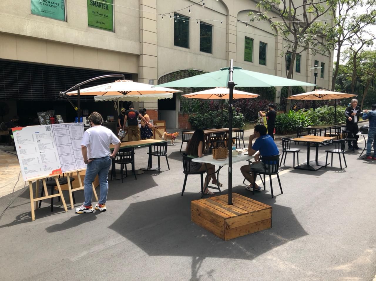 The Grid: You Can Now Order Contactless And Dine Al-Fresco At Rockwell Streetside
