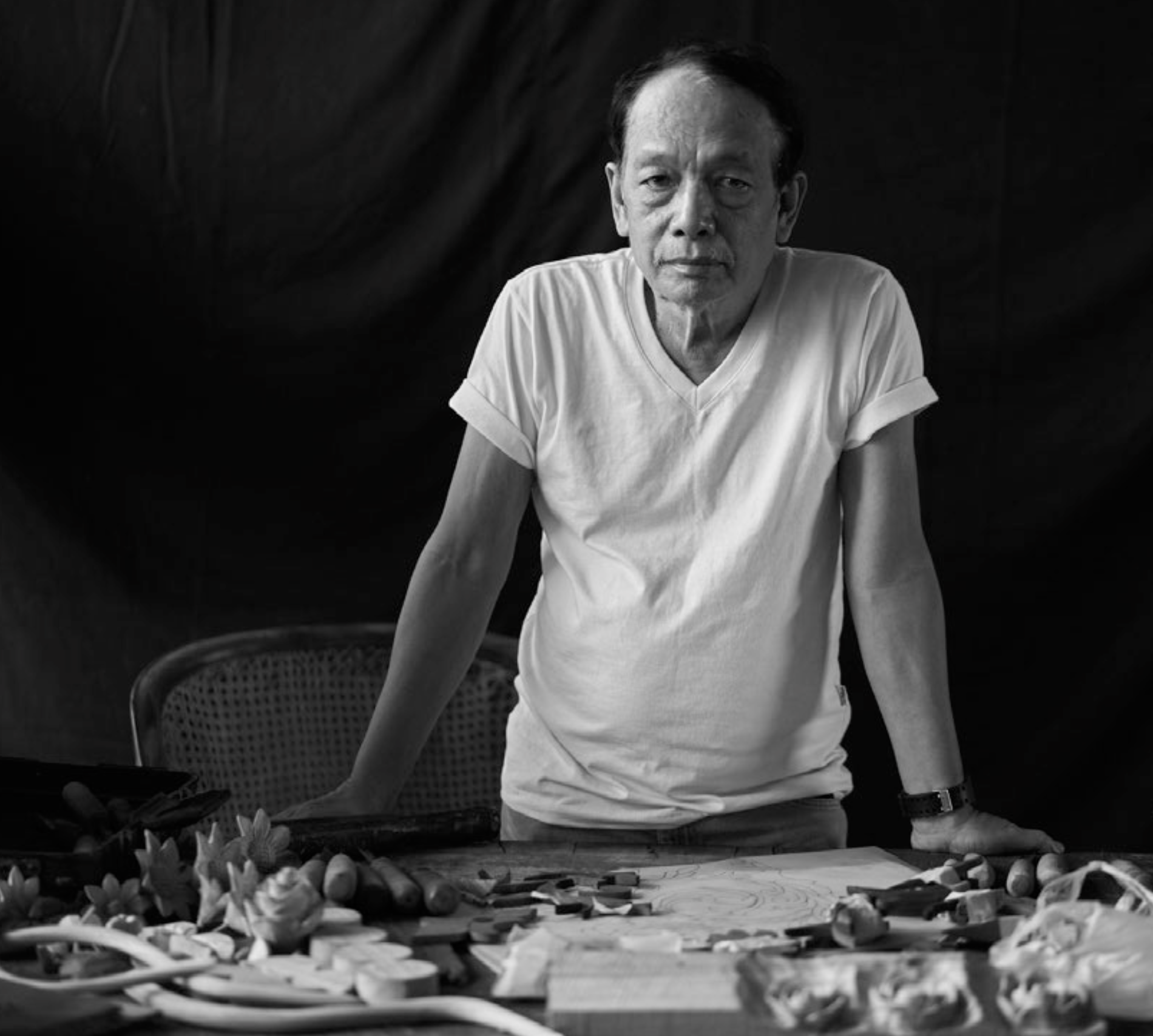 Head of the wood arts department, Ricardo Mazo introduced wood mosaic works or marquetry. He is knowledgeable about how wood reacts to different elements such as light, air, heat & humidity. His team is composed mostly of ladies, for they are known to be patient & detail-oriented—characteristics required when creating intricate wood arts. Wood as a medium of art is very limited in colours; to be able to produce accurate depiction of paintings by Fernando Amorsolo, Botong Francisco & Juan Luna is a challenge