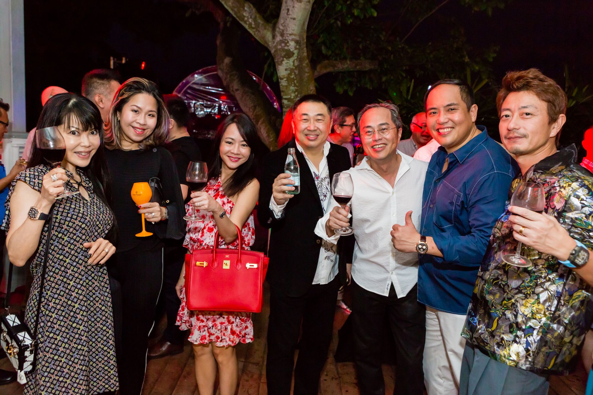 Kyoko Abe, Angela Koh-Ang, Aileen Chow, Timothy Tam, Cheng Eng Wah, Francis Koh, Kimihisa Abe