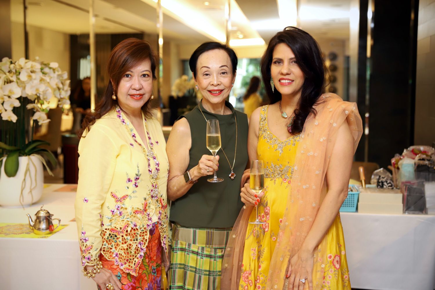 Josephine Wong, Helene Yip, Sara Taseer