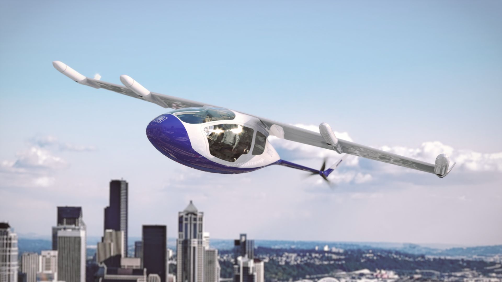 Rolls-Royce Unveils A Hybrid Flying Taxi