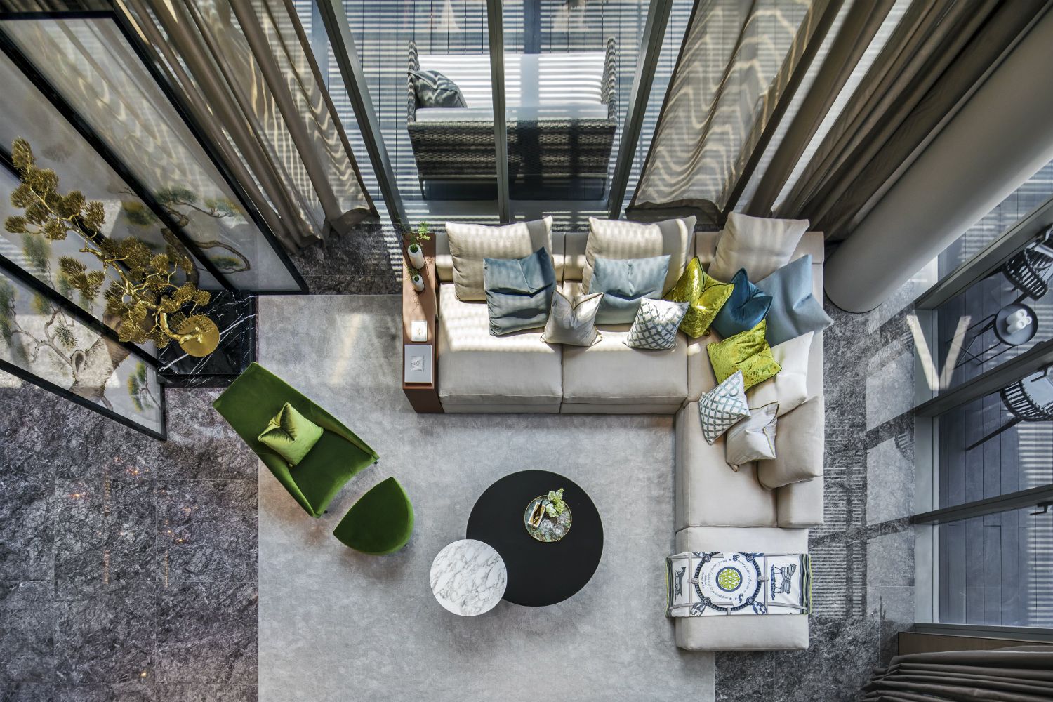 Home Tour: A Penthouse With An Asian Flair