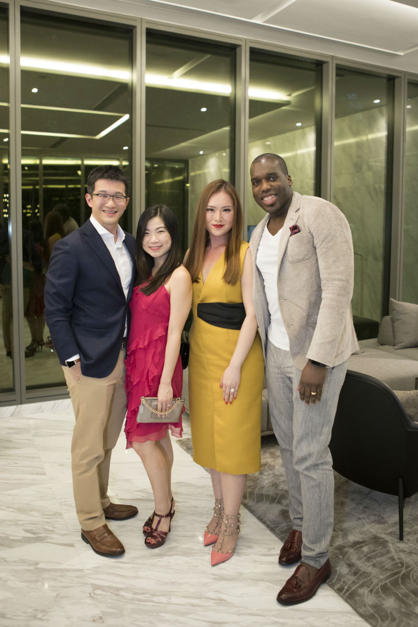 Alvin Soon, Melissa Peh, Sabrina Ho, Kevin Matthews