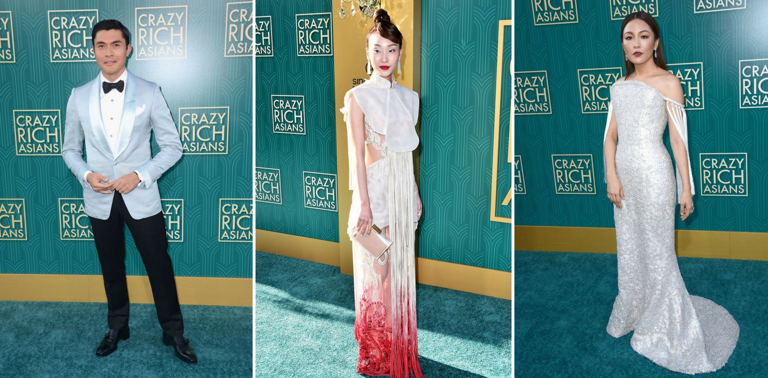 Video: Who Wore What At The Crazy Rich Asians Hollywood Premiere