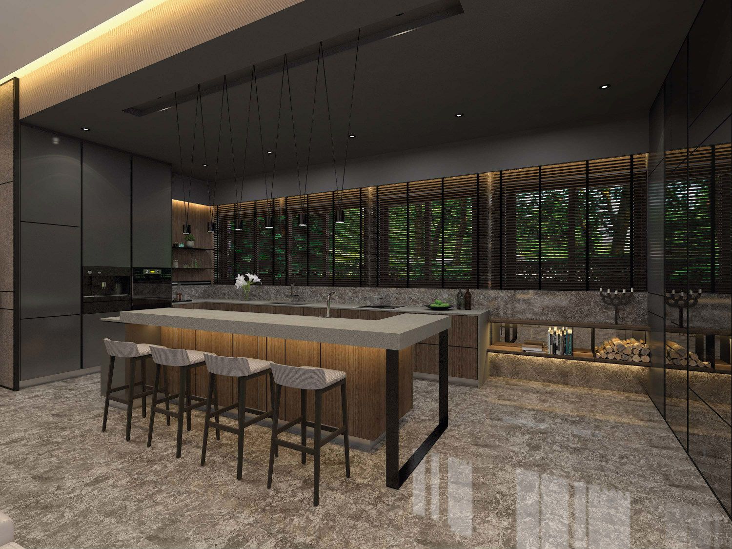 This Sleek Kitchen Is Designed For The Modern Family | Tatler Singapore