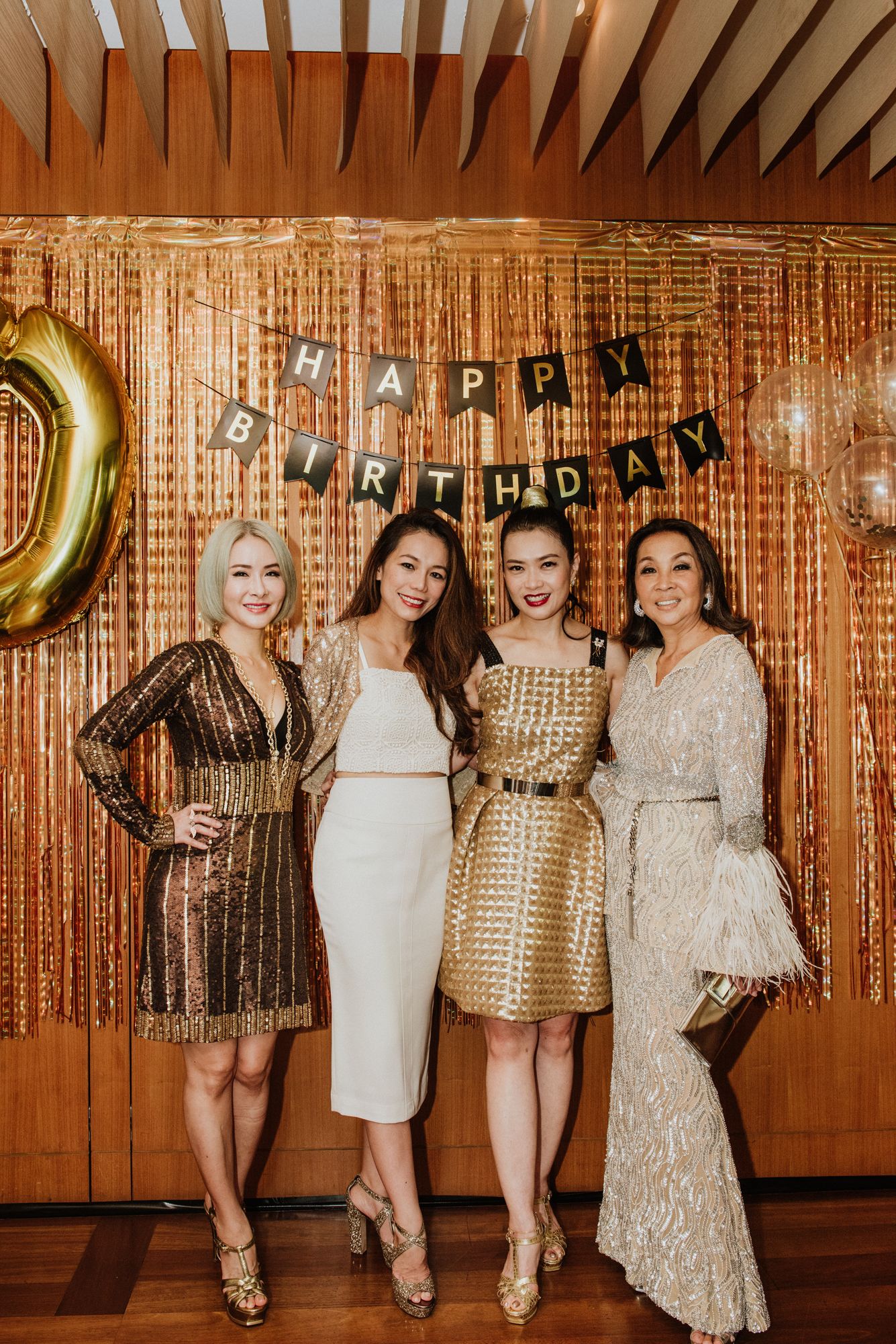 Ho Ching Lin’s Solid Gold Birthday Celebration | Tatler Singapore