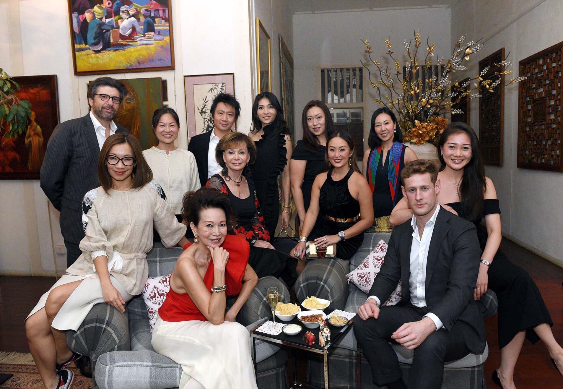 Corinne Ng, Jean-Marc Deromedi, Sonia Ong, Celeste Basapa, Samuel Tan, Jacky Deromedi, Karen Ong-Tan, Larissa Tan, Serene Chua, Kissa Castañeda, Jeffrey Tanner, Meaghan See