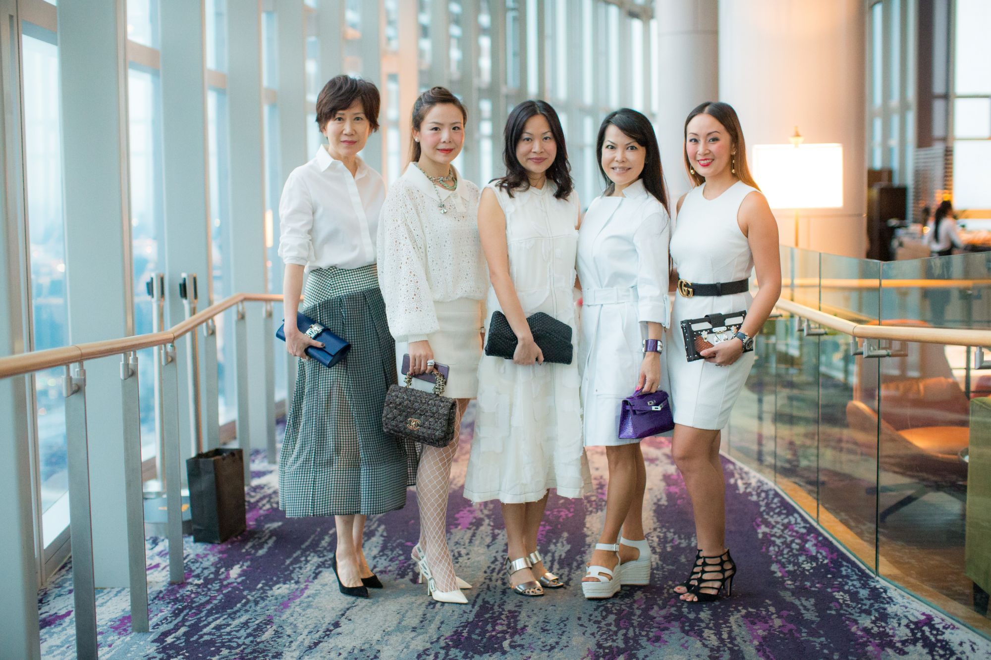 Nancy Ong, Andrea Chow, Sonia Ong, Kyoko Abe, Serene Chua