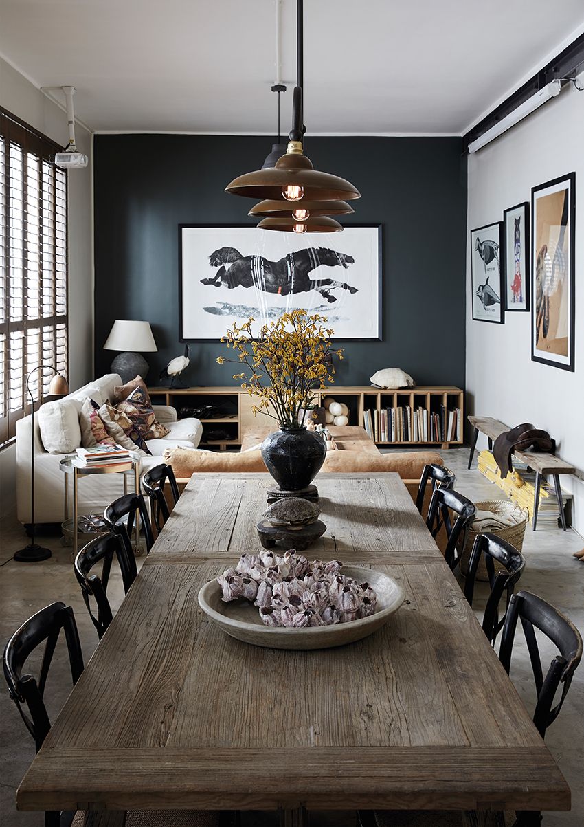 Home Tour: A Chef's Chic Monochromatic Apartment In South Africa