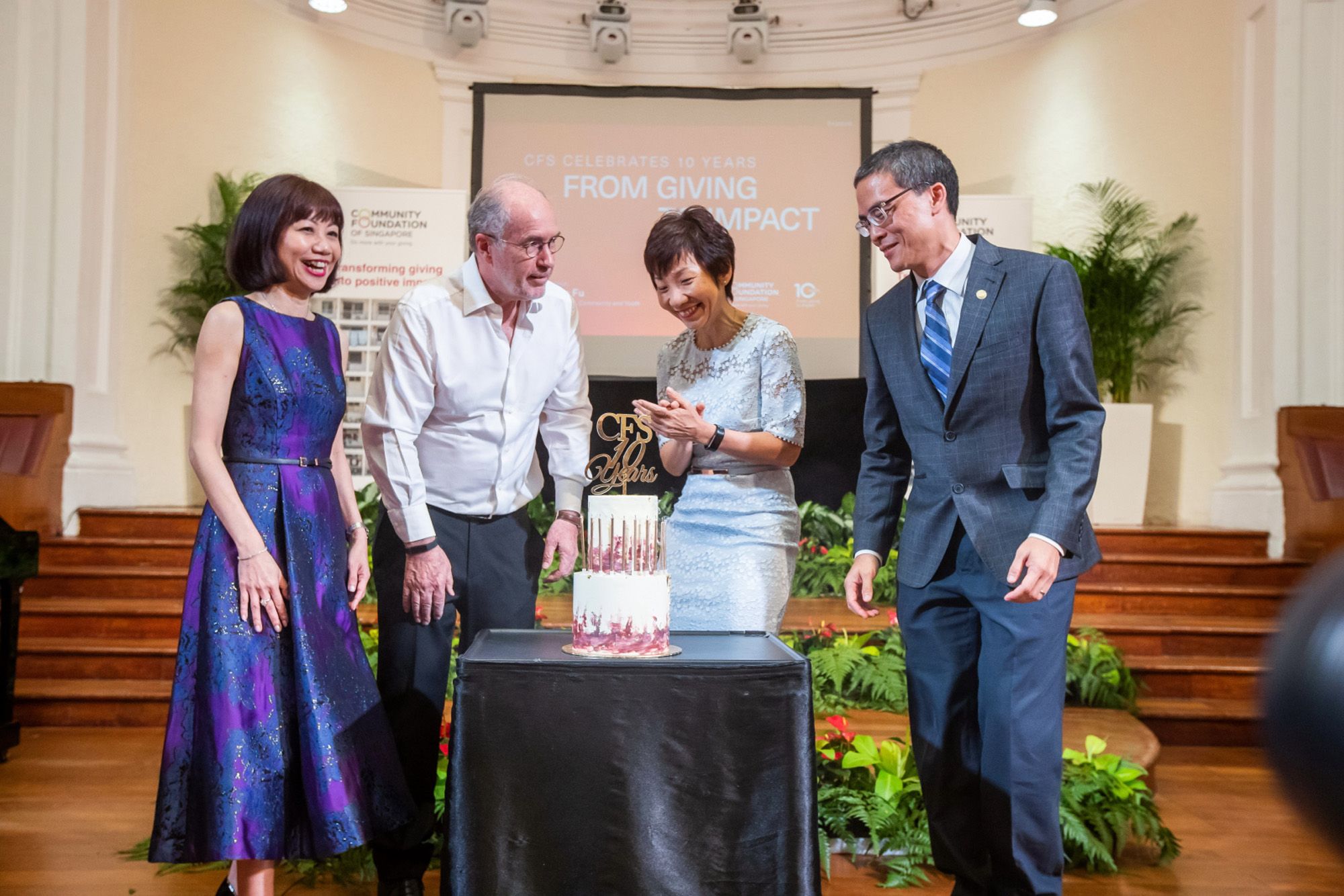 Catherine Loh, William Bird, Grace Fu, Laurence Lien