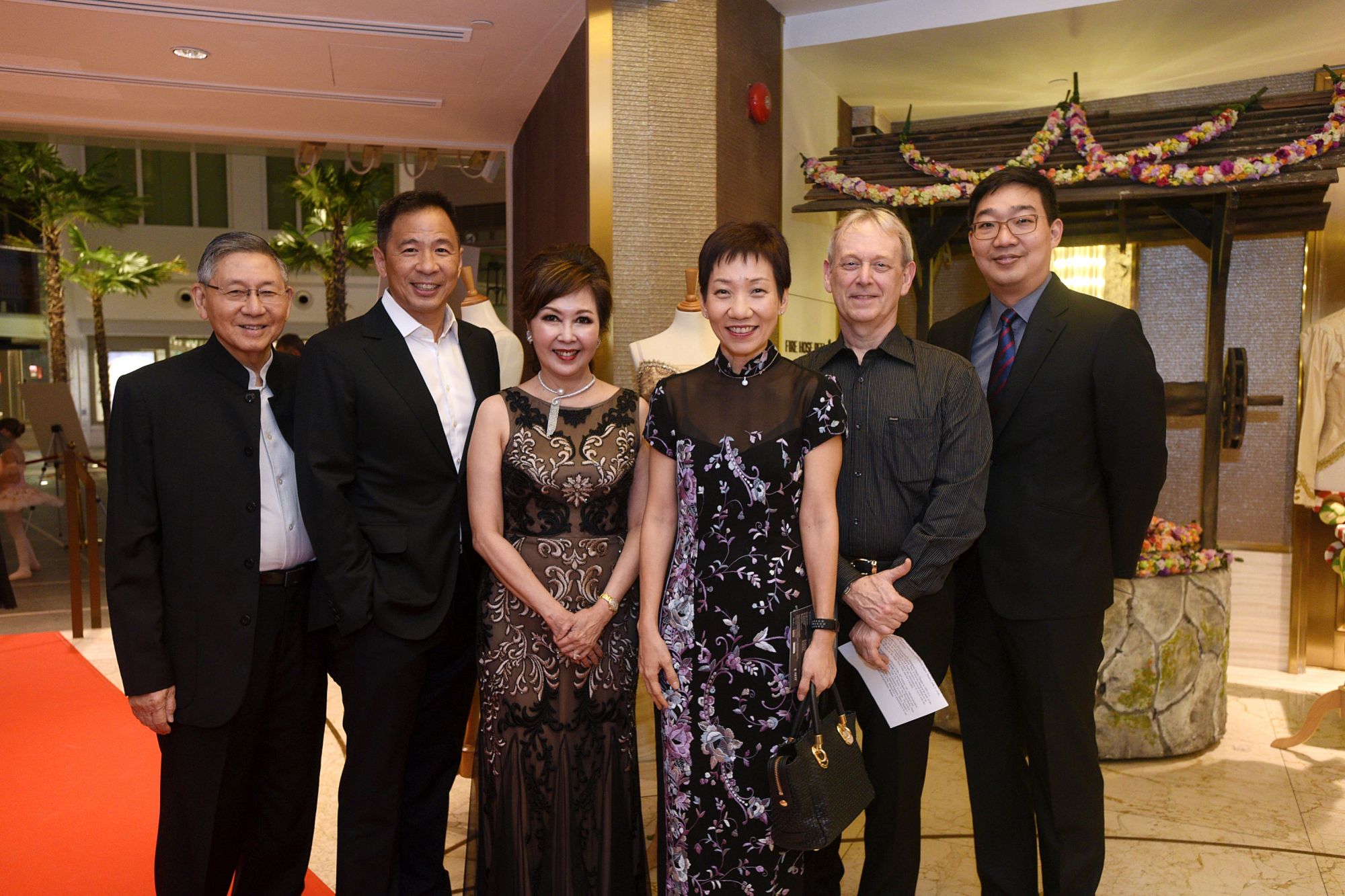 Michael Hwang, Lee Lung-Nien, Laura Hwang, Grace Fu, Janek Schergen, Kevin Cheok