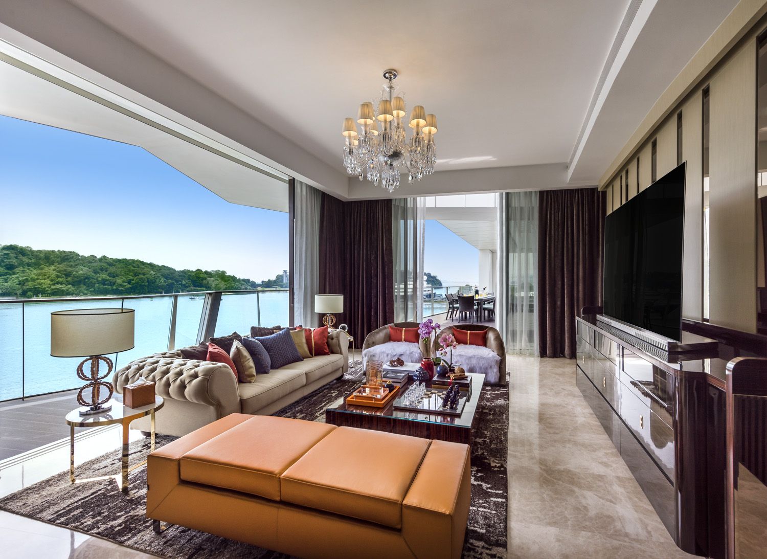 Home Tour: A Yacht-inspired Penthouse With Opulent Details