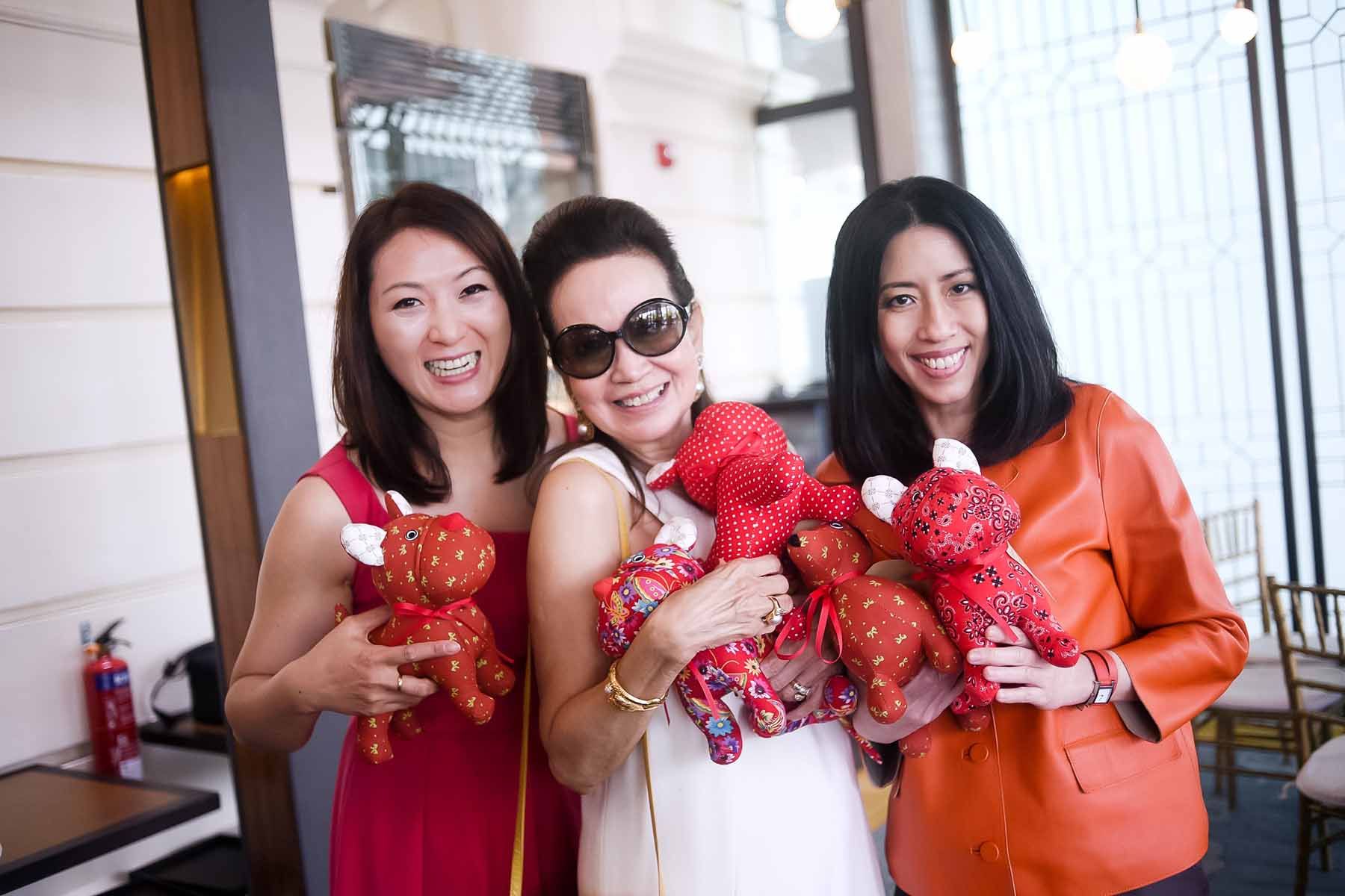 Nana Au-Chua, Celeste Basapa, Grace Chong-Tan