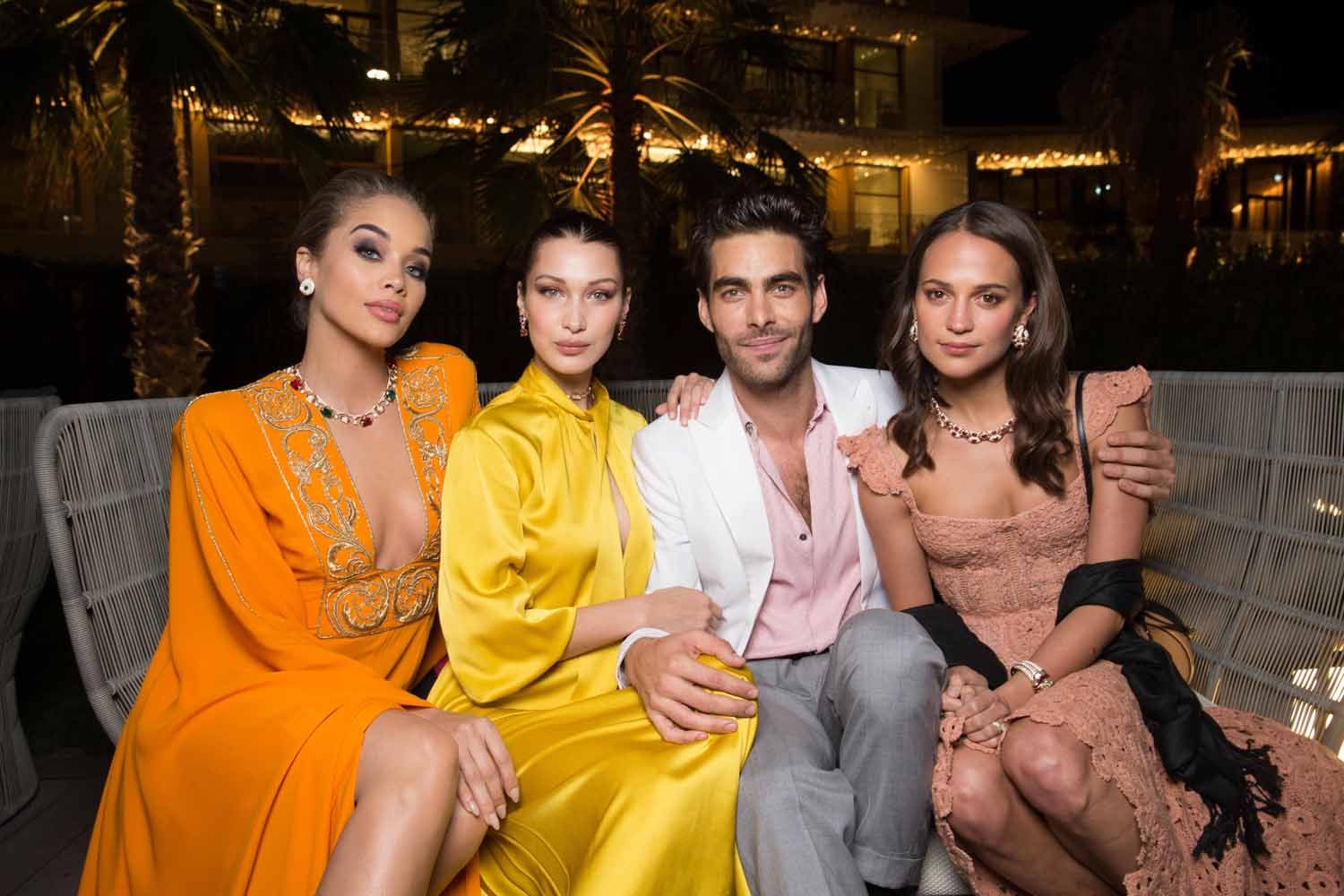 Jasmine Sanders, Bella Hadid, Jon Kortajarena, Alicia Vikander