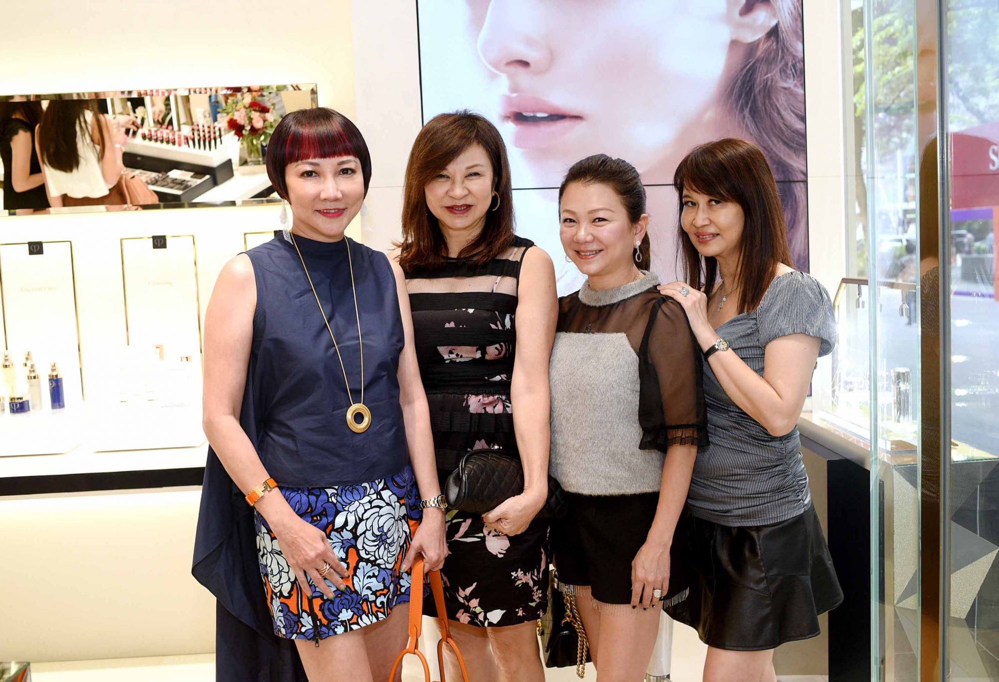 Frances Low, Violet Yeo, Angela Ng, Evelyn Sam