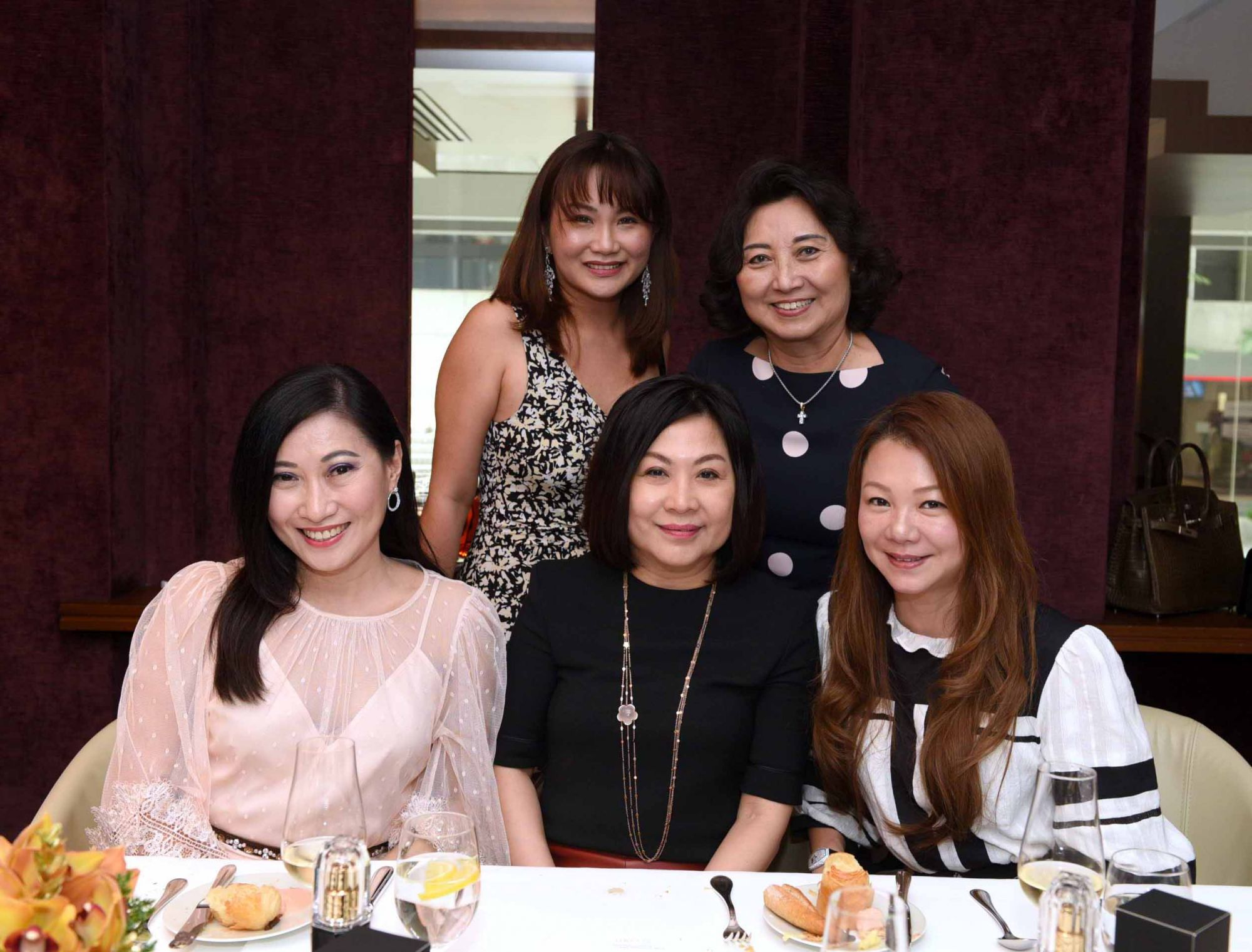 Tan Khar Nai, Selina Low, Llilian Low, Kristine Goh, Angela Ng