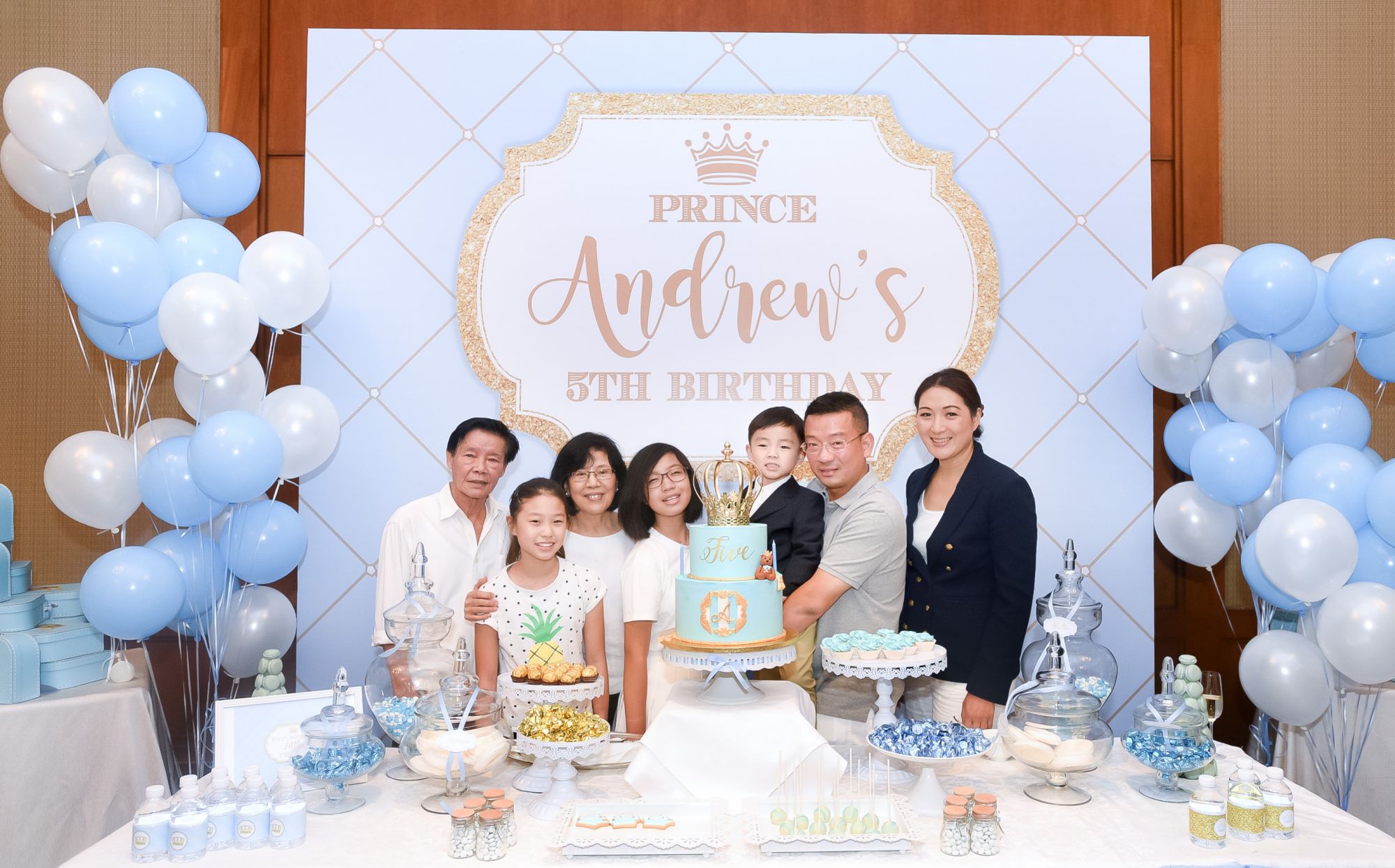 Chua Cheak Song, Charlotte Chua, Alice Chua, Melissa Chua, Andrew Chua, Edwin Chua, Nana Au-Chua