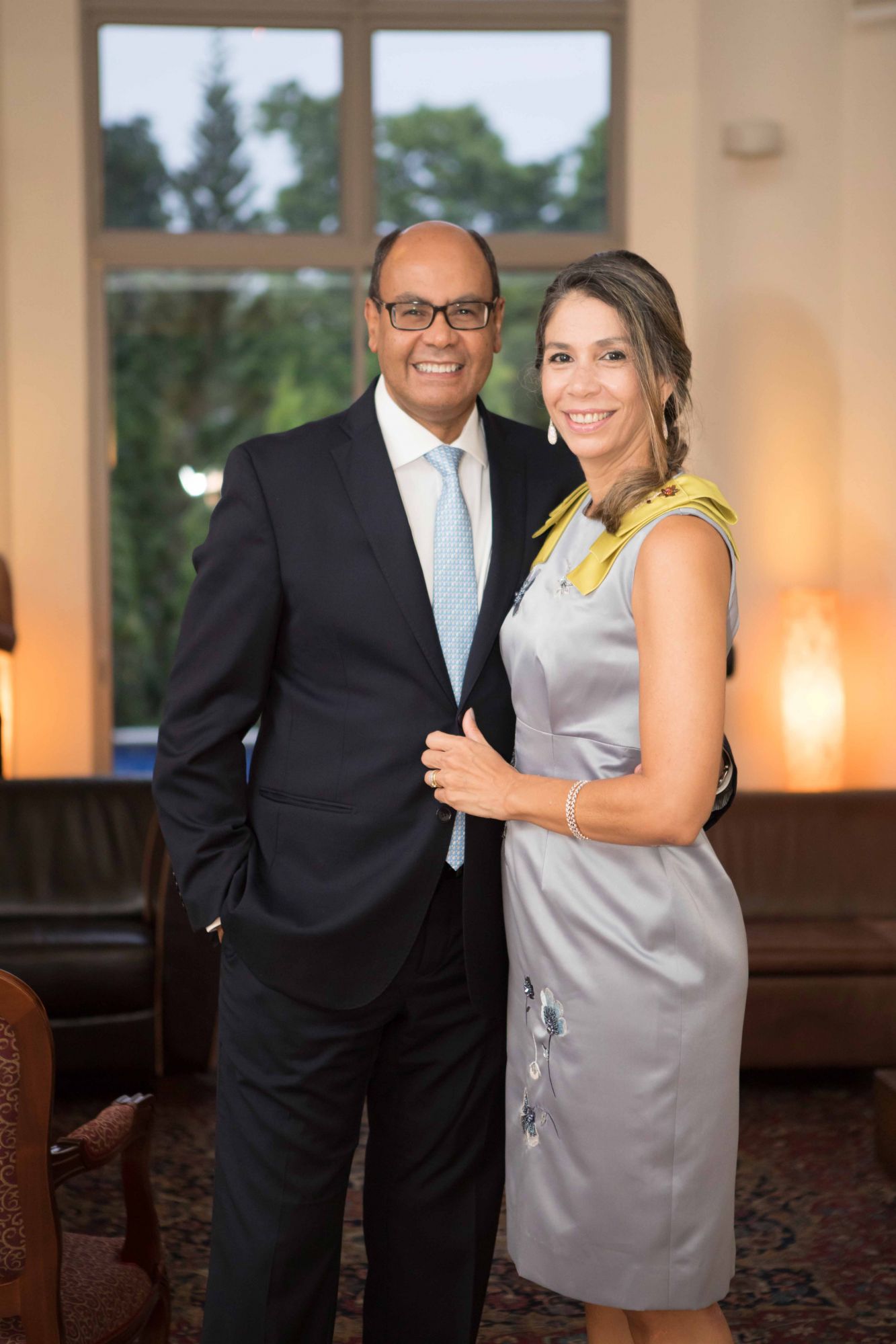 H.E. Flávio S. Damico, Rosa Maria Campos Damico