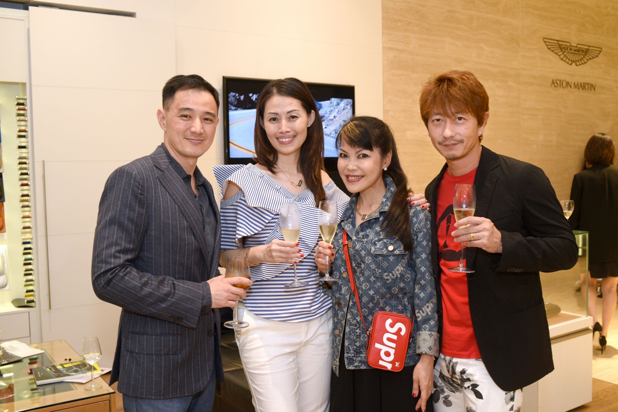 Benjamin Kim, Serene Tan, Kyoko Abe, Kimihisa Abe