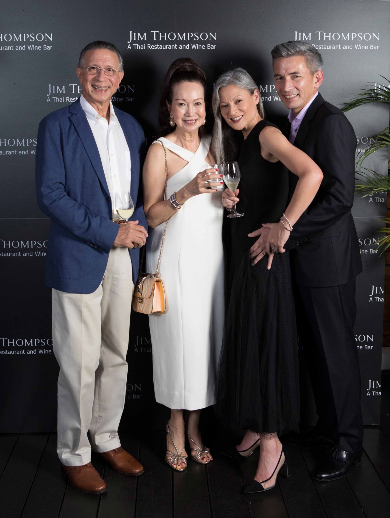 Lawrence Basapa, Celeste Basapa, Margie Van Elten Blommaert, Joe Blommaert