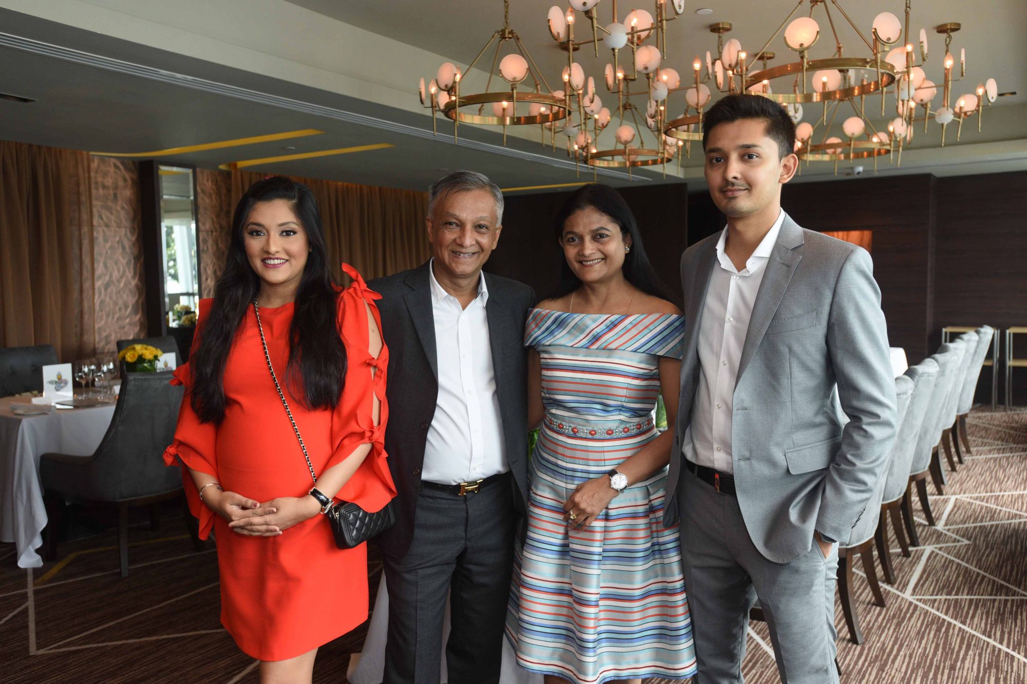 Vihari Sheth Poddar, Rajesh Sheth, Manisha Sheth, Kunal Sheth