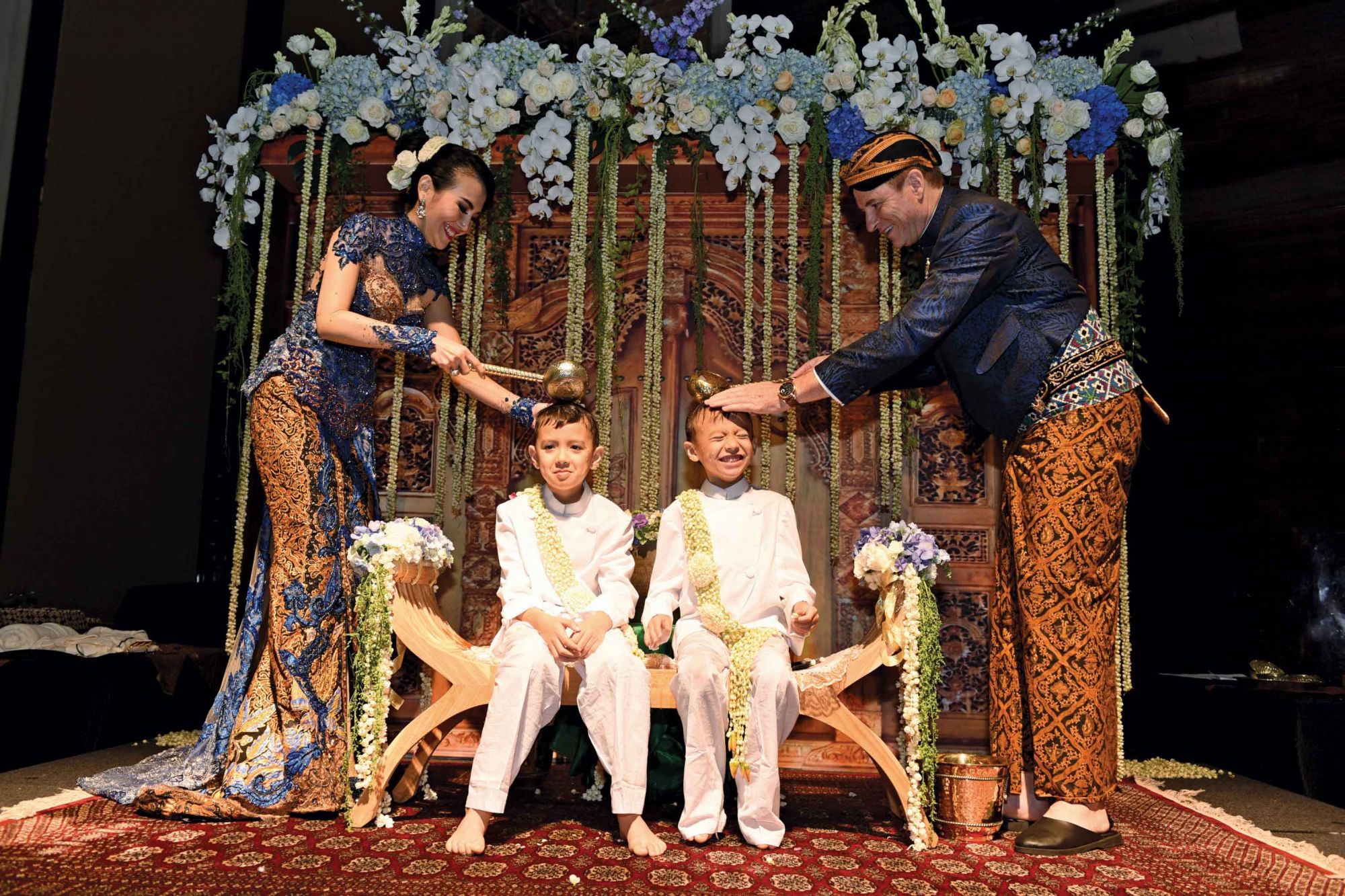 A Ruwatan Ceremony for Christopher and Nicholas Moran Tatler Singapore