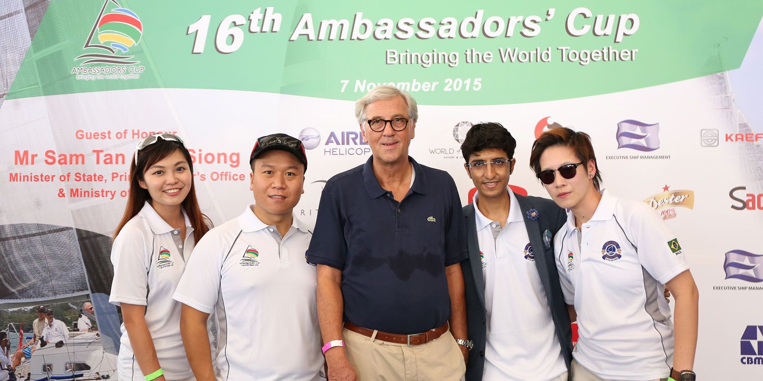 Andrea Haw, Nicholas Ho, Michael Witter, Karan Tilani and Sam Chua
