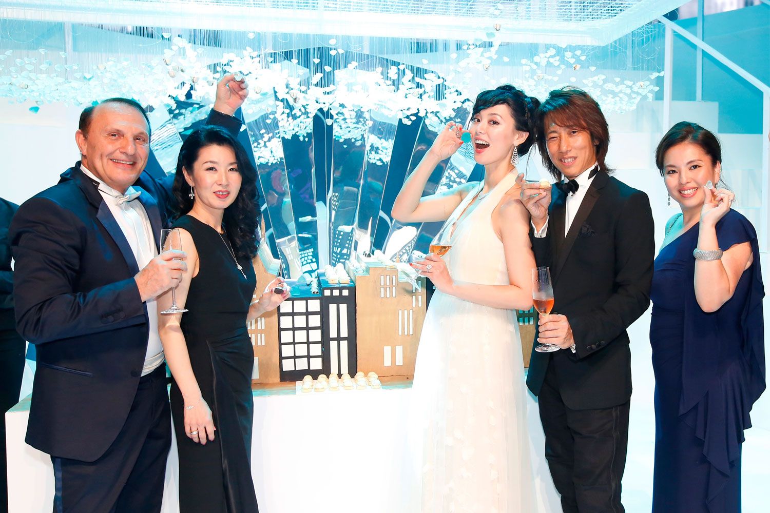 Daniel Perel, Miyoko Demay, Mr & Mrs Hiroshi Hatto and Junko Smith