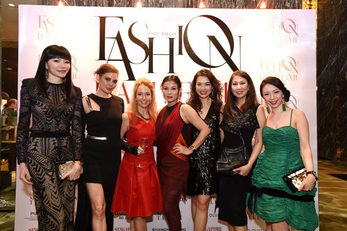 Georgia Lee, Marisa Wee, Paige Parker, Susanna Kang, Ho Ching Lin, June Rin and Loh May Han