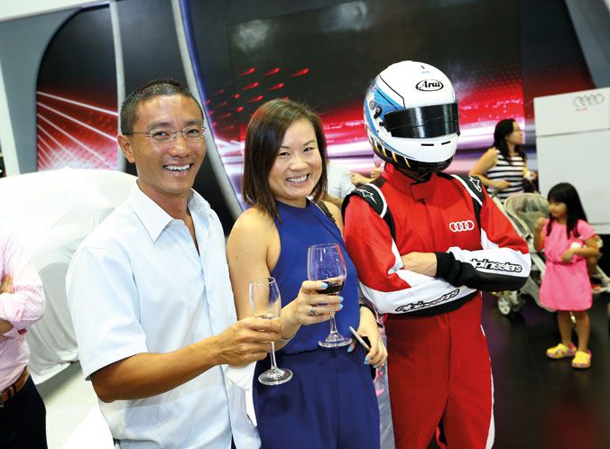 Jarrod Lim and Stella Tang
