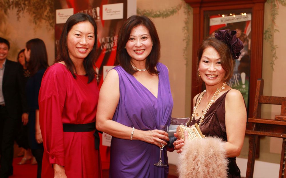 Alison Lee, Christine Graf and Lani Chan