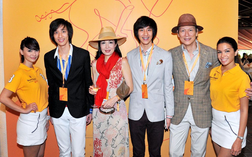Julien Leo, Tina Tan-Leo, Brandon Leo and Lionel Leo